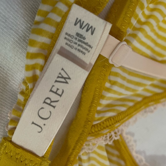 Gorgeous yellow & light pink bralette from JCrew (M) - Picture 3 of 4
